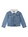 NAME IT MINI - NMM JACK TEDDY DNM JACKET 1101-OV N - Medium Blue Denim