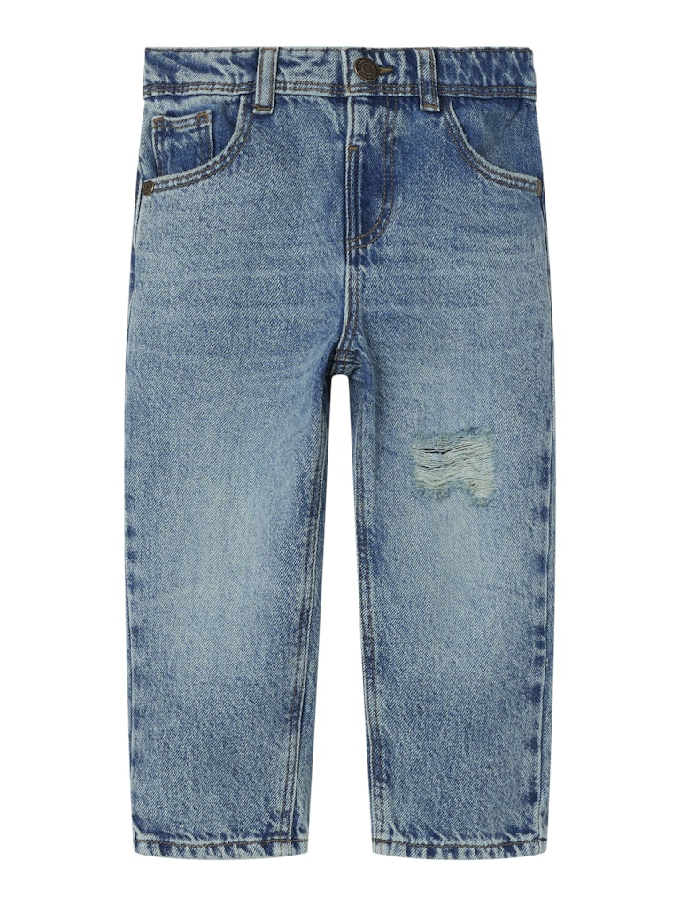 NAME IT MINI - NMM SILAS TAPERED JEANS 6345-DM N - Medium Blue Denim