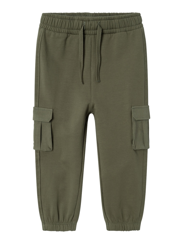 NAME IT MINI - NMM NEIL NREG SWEAT PANT BRU - Tea Leaf