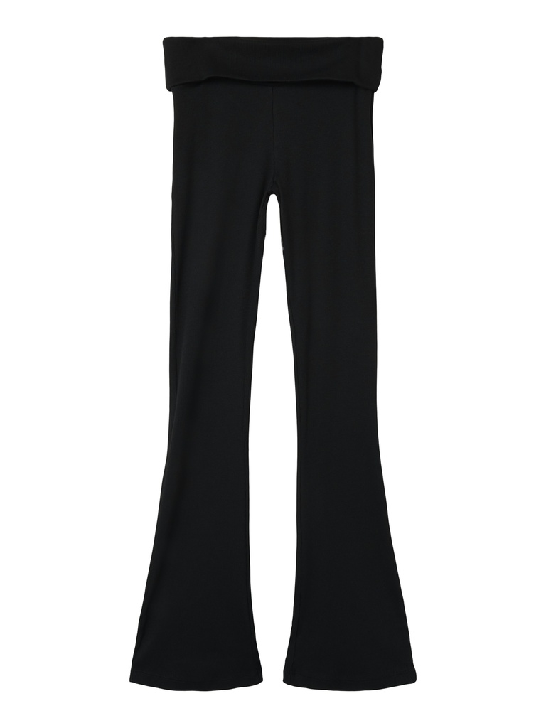 LMTD - NLF KULA BOOTCUT RIB PANT - Black