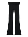 LMTD - NLF KULA BOOTCUT RIB PANT - Black