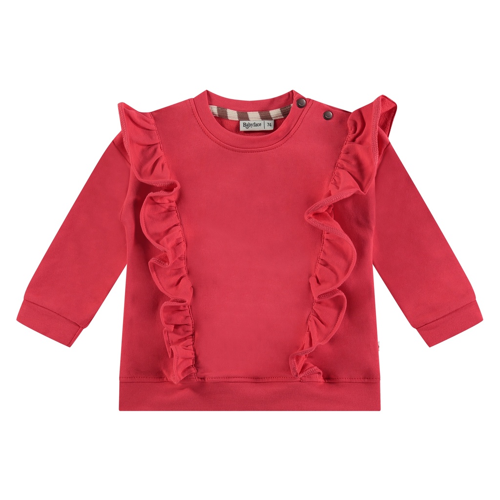 Babyface - girls sweater - red - BBE24528422