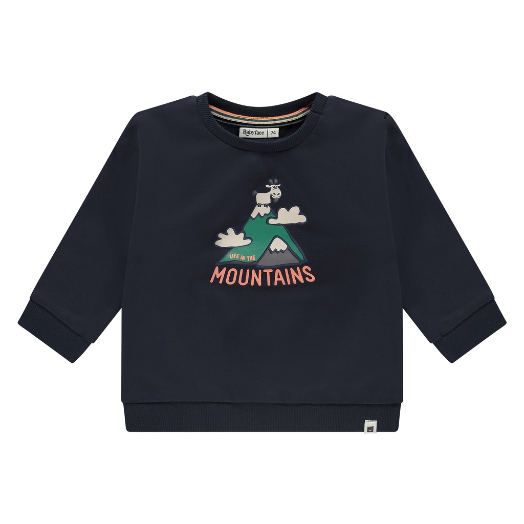 Babyface - baby boys sweatshirt - indigo - BBE24627441