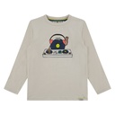 Stains & Stories - boys t-shirt long sleeve - bone - SSA24407652