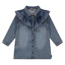 Stains & Stories - girls denim dress - mid blue denim - SSA24508774