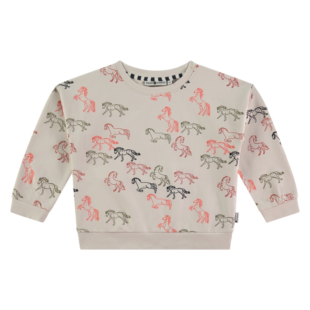 Stains & Stories - girls sweater - stone - SSA24508470