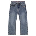 Stains & Stories - girls denim wide leg - mid blue denim - SSA24508272