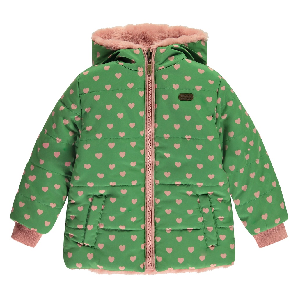 Stains & Stories - girls reversible jacket - frog - SSA24508178