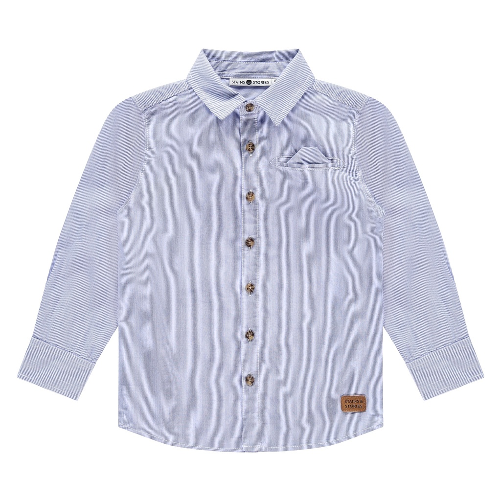 Stains & Stories - boys shirt - light blue - SSA24607591