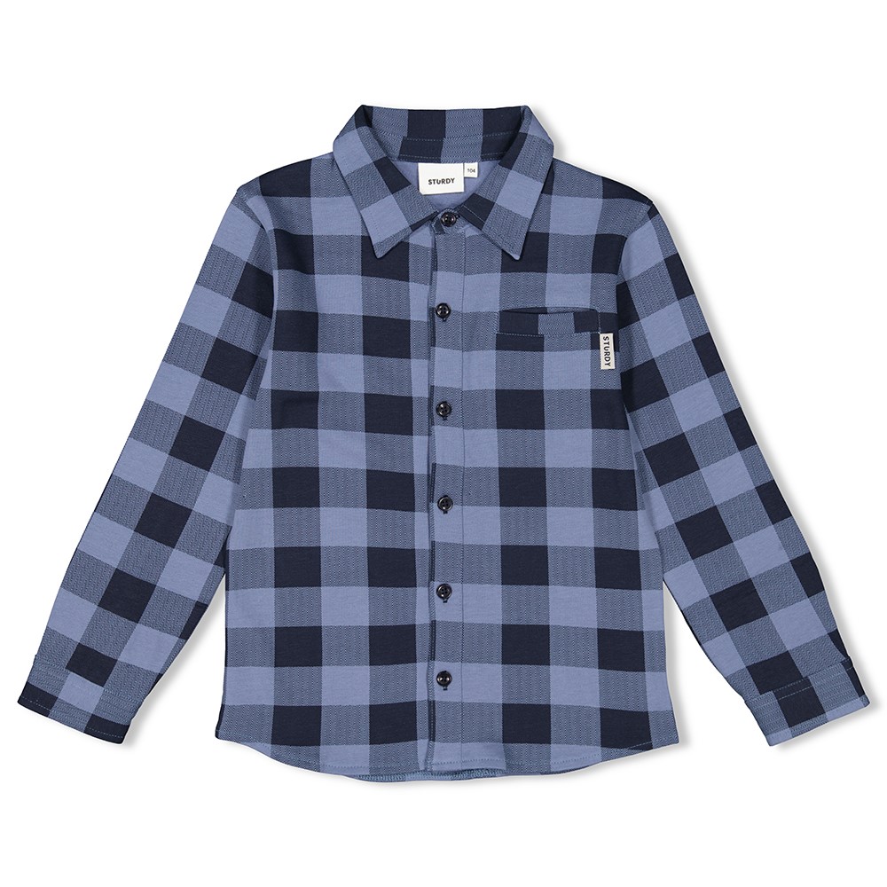 Sturdy - Geruite overhemd - Coastal Cool - Marine - 72300047