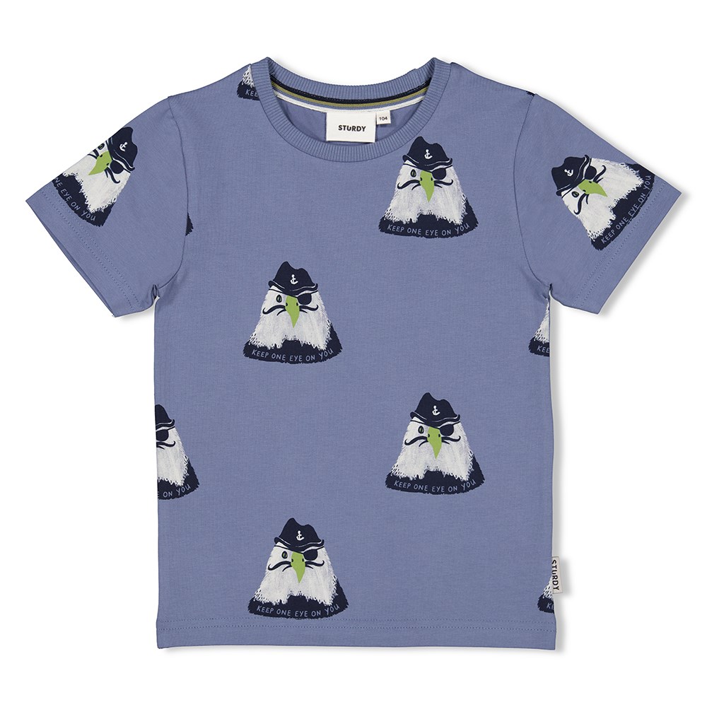 Sturdy - T-shirt AOP - Coastal Cool - Blauw - 71700445