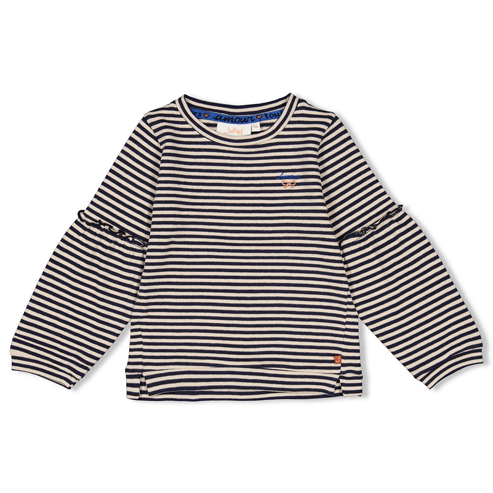 Jubel - Longsleeve streep - Amour Toujours - Marine - 91600385