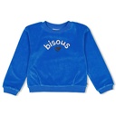 Jubel - Sweater Velours - Amour Toujours - Blauw - 91600391