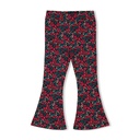 Jubel - Flared broek AOP - Girls Club - Antraciet - 92200447