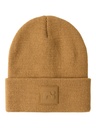 NAME IT MINI - NMN MALIK KNIT BEANIE BADGE - Brown Sugar