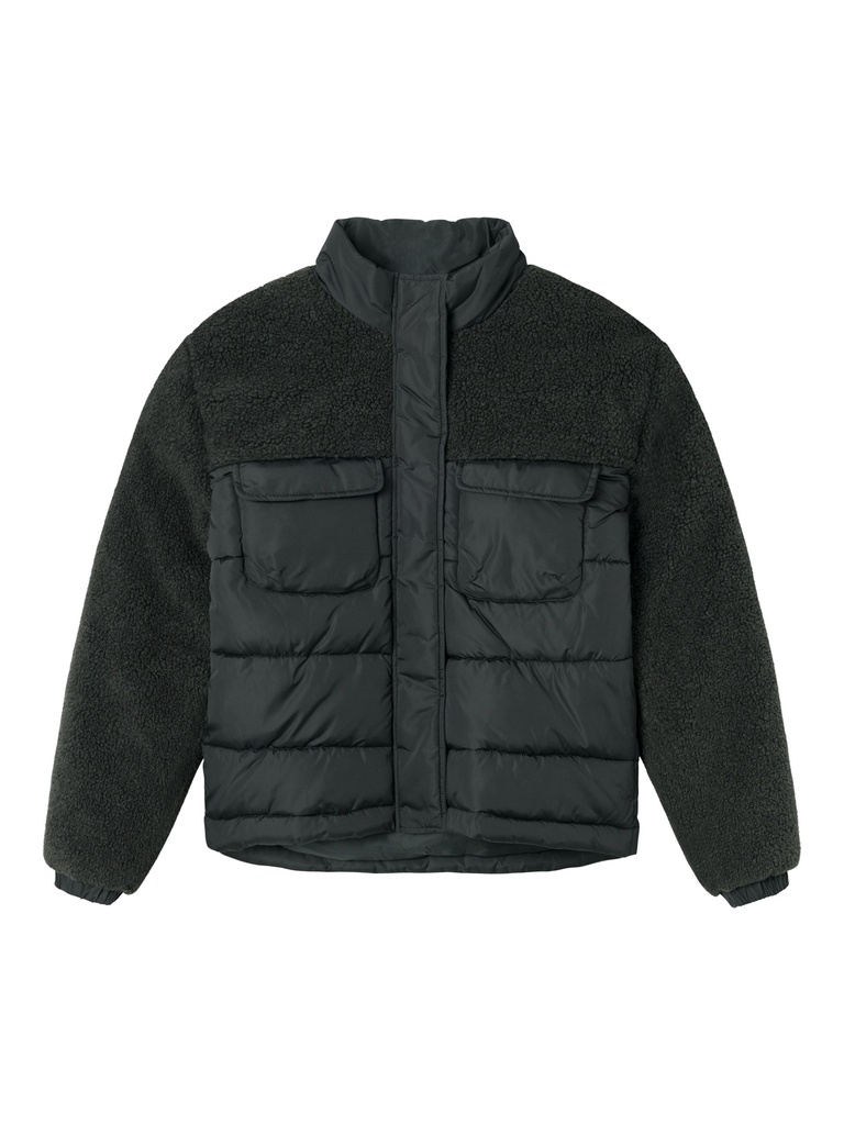 LMTD - NLM MADI SHERPA JACKET - Raven