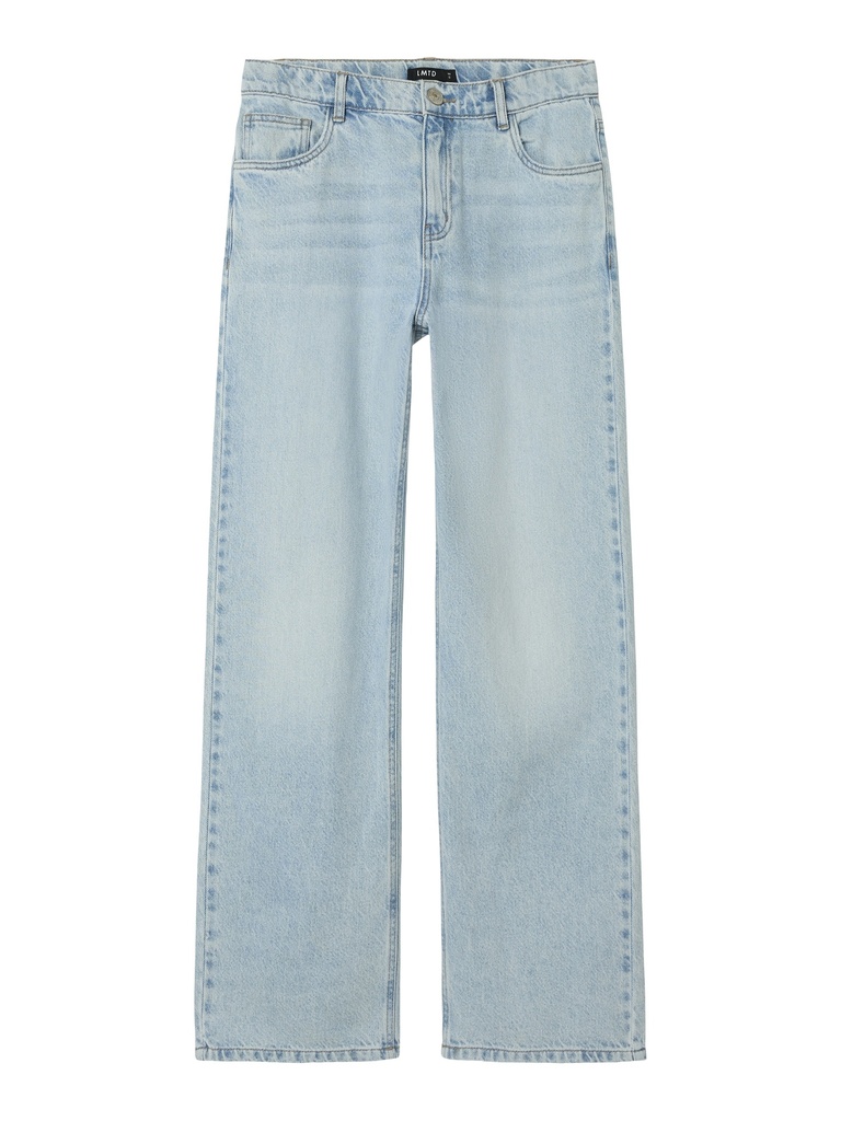 LMTD - NLM KIM DNM LOOSE PANT NOOS - Light Blue Denim