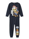 NAME IT MINI - NMM ASPEK PAWPATROL LS NIGHTSET NOOS CPLG - Dark Sapphire