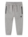 NAME IT MINI - NMM VIMO SWE PANT BRU NOOS - Grey Melange
