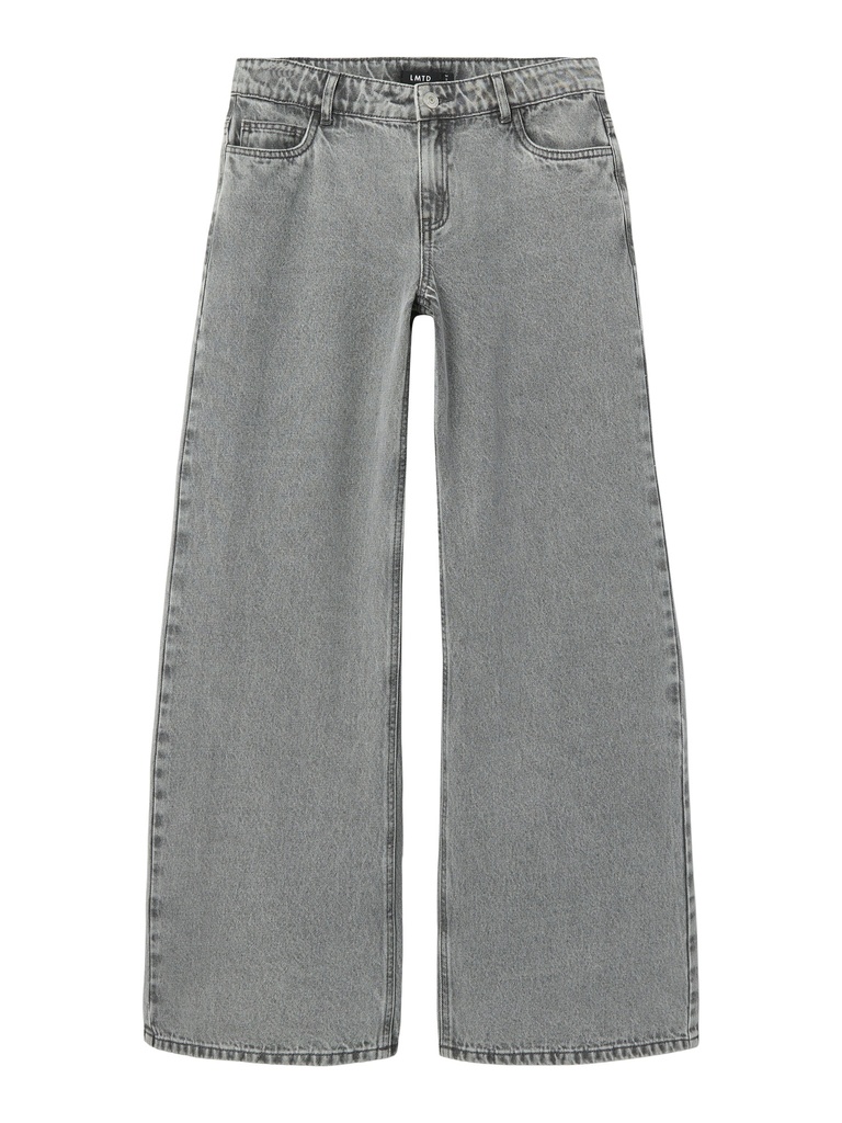 LMTD - NLF KIZZA DNM LW WIDE PANT NOOS - Light Grey Denim