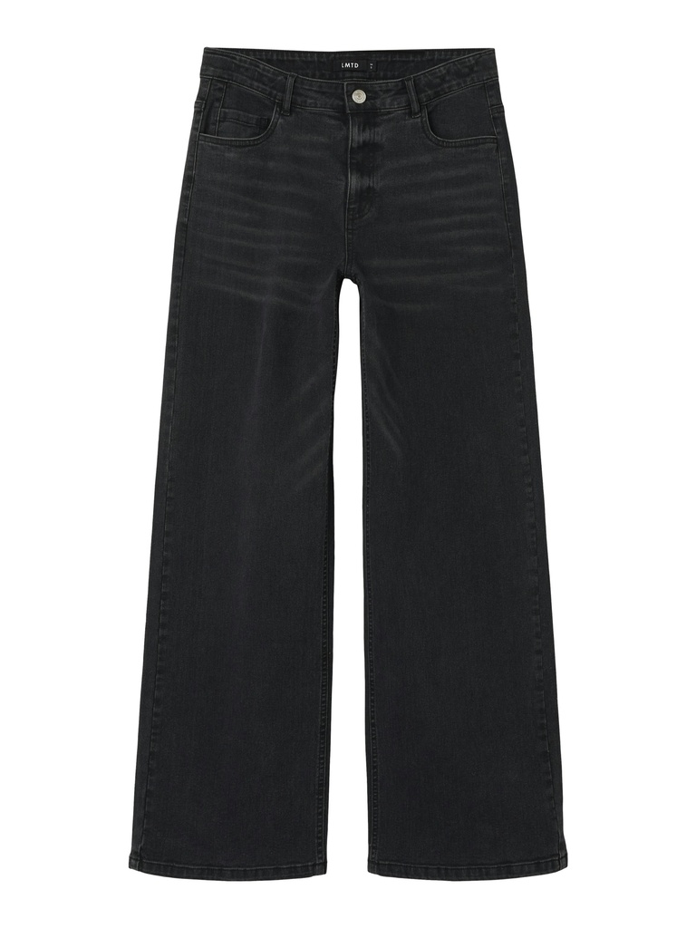 LMTD - NLF TEPPI DNM NW WIDE PANT NOOS - Black Denim