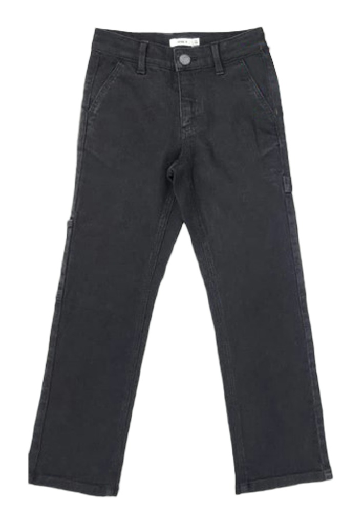 NAME IT KIDS - NKM RYAN STRAIGHT CARP JEANS 2100-IO NOOS - Black Denim