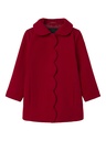 NAME IT MINI - NMF MERRY SCALLOP COAT - Chili Pepper