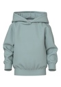 NAME IT MINI - NMF VIAN LS NREG SWEAT WH BRU - Gray Mist