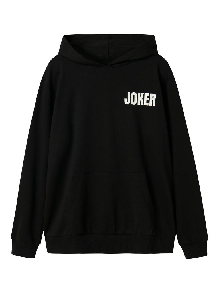 LMTD - NLM OLAS JOKER SWEAT WH BRU WAB - Black