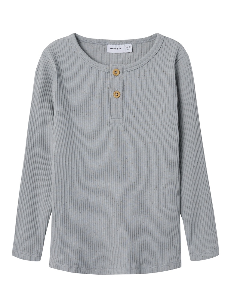 NAME IT MINI - NMM BART LS SLIM TOP - Quarry