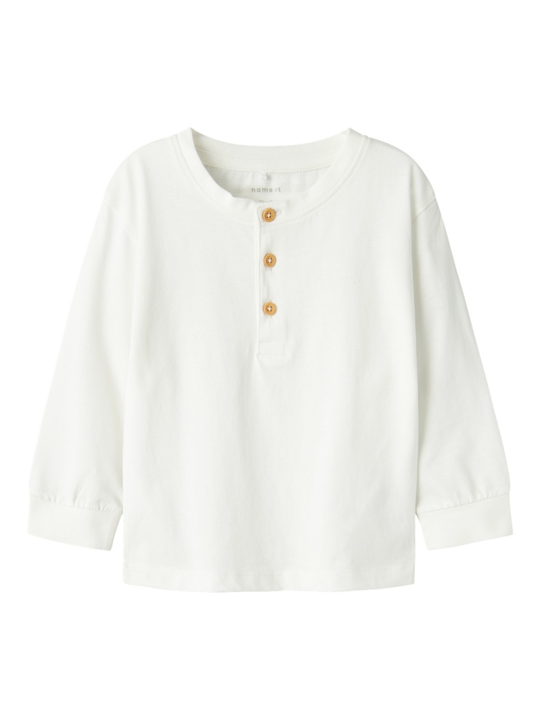 NAME IT MINI - NMM STEFFEN NREG LS TOP - Cloud Dancer