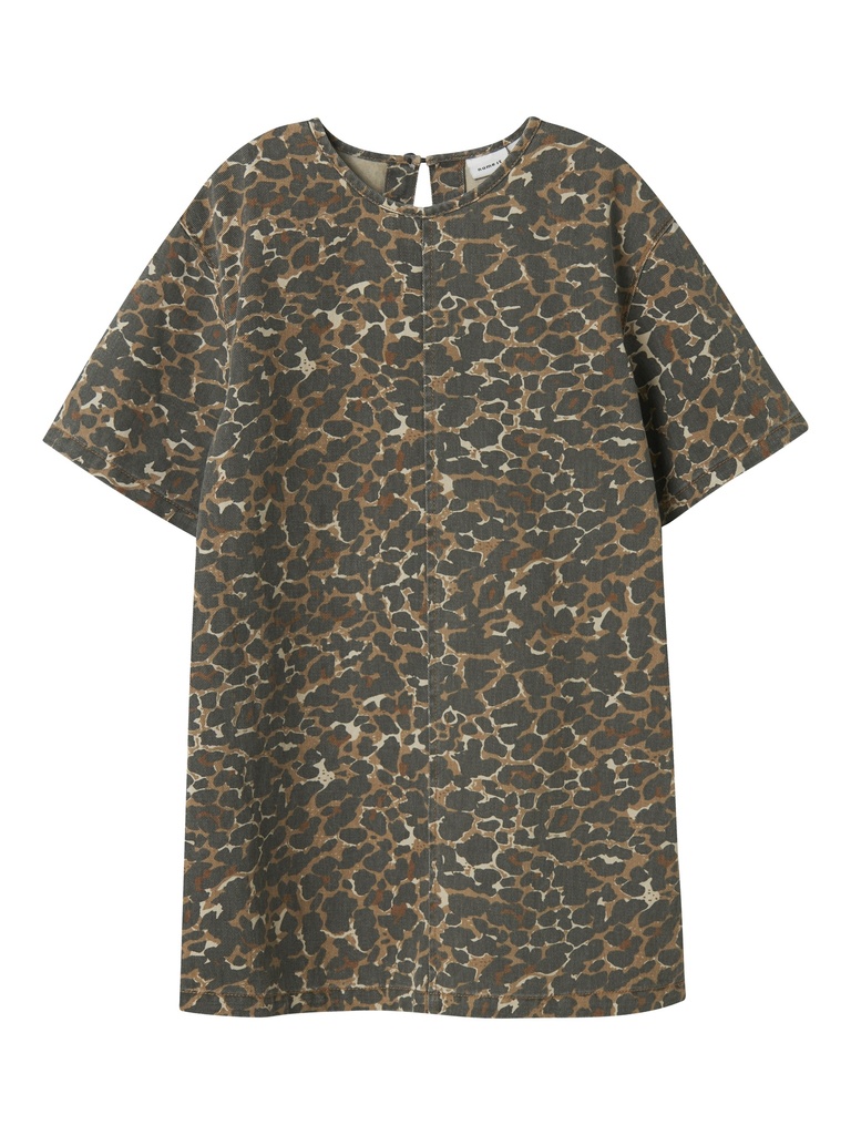 NAME IT KIDS - NKF LEO TWILL DRESS 4002-TD T - Affogat LEO