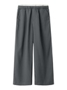 NAME IT KIDS - NKF TENGRUN WIDE PANT - Lava Smoke WHITE