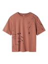 NAME IT KIDS - NKM TUBALU SS RLX TOP - Burlwood