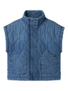 NAME IT KIDS - NKF SIENNA PADDED DNM VEST 3116-PA T - Medium Blue Denim