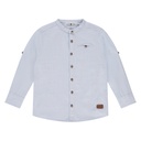 Stains & Stories - boys shirt long sleeve - light blue - SSA25207521-SSA-00038