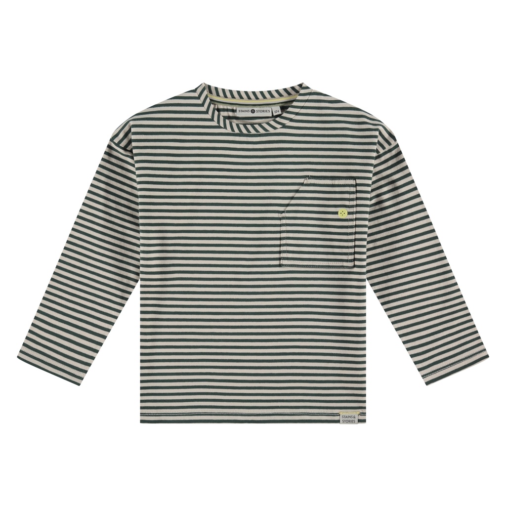 Stains & Stories - boys t-shirt long sleeve - bottle - SSA25207621-SSA-00064