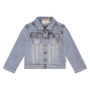 Stains & Stories - girls denim jacket - light blue denim - SSA25208116-SSA-00065