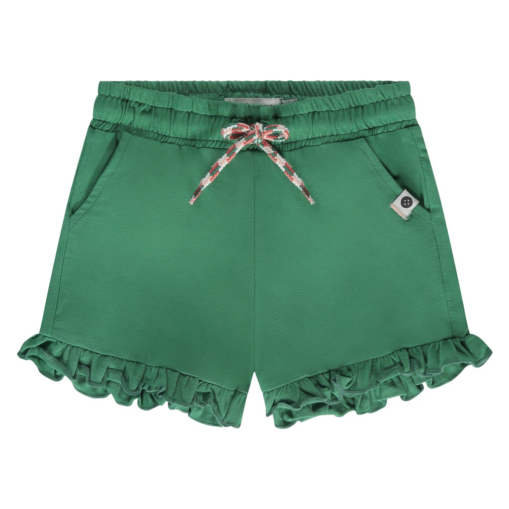 Stains & Stories - girls short - grass - SSA25208236-SSA-00034