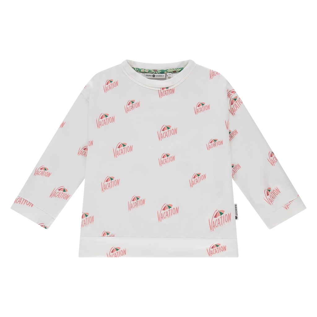Stains & Stories - girls sweatshirt - ivory - SSA25208422-SSA-00049