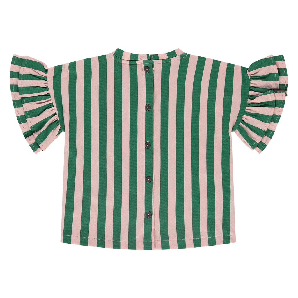 Stains & Stories - girls top short sleeve - blush - SSA25208520-SSA-00063