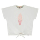 Stains & Stories - girls t-shirt short sleeve - ivory - SSA25208630-SSA-00049