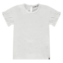 Stains & Stories - girls t-shirt short sleeve - ivory - SSA25208636-SSA-00049