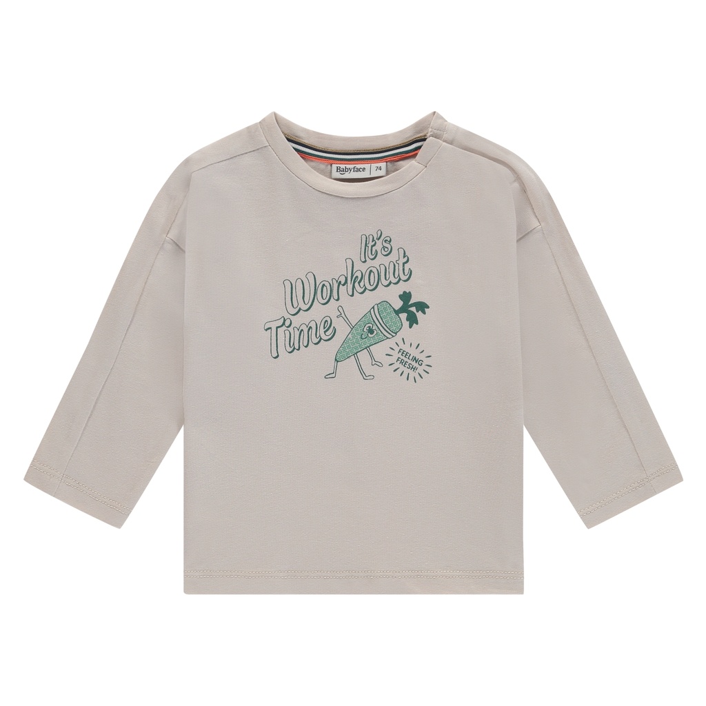 Babyface - baby boys t-shirt long sleeve - bone - BBE25127605-BBE-00220