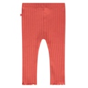 Babyface - baby girls rib legging - grapefruit - BBE25128210-BBE-00217