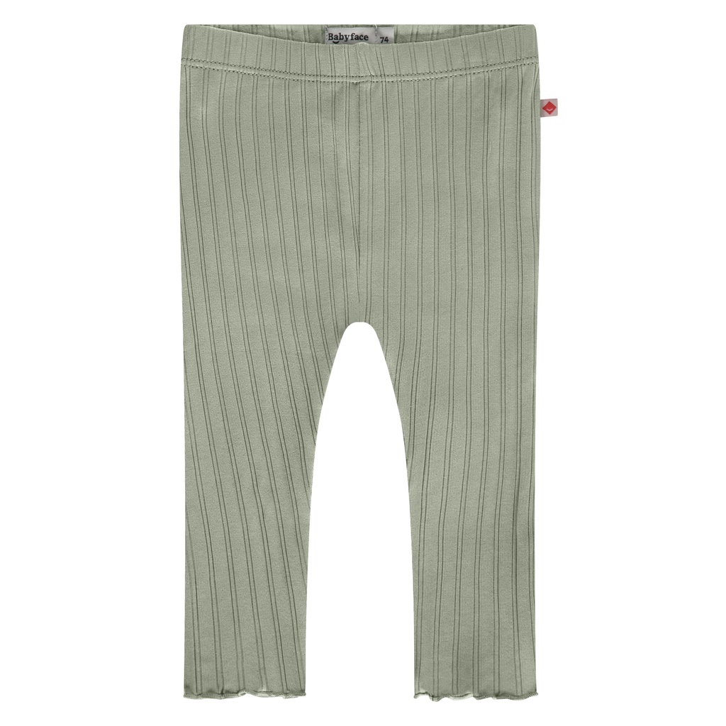 Babyface - baby girls rib legging - pistachio - BBE25128210-BBE-00218
