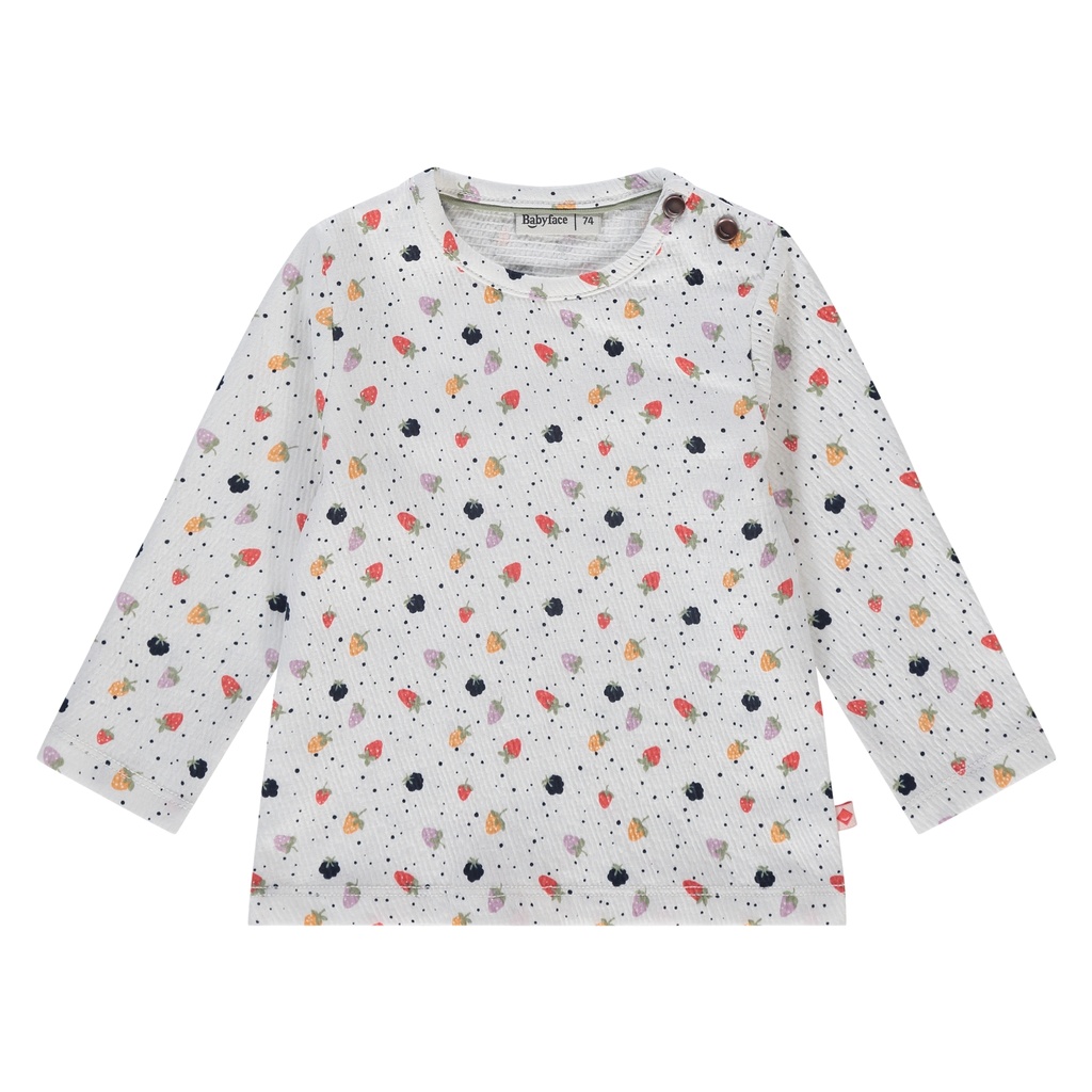 Babyface - baby girls t-shirt long sleeve - ivory - BBE25128602-BBE-00138