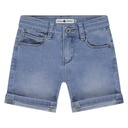 Stains & Stories - boys denim short - fresh blue denim - SSA25107219-SSA-00056