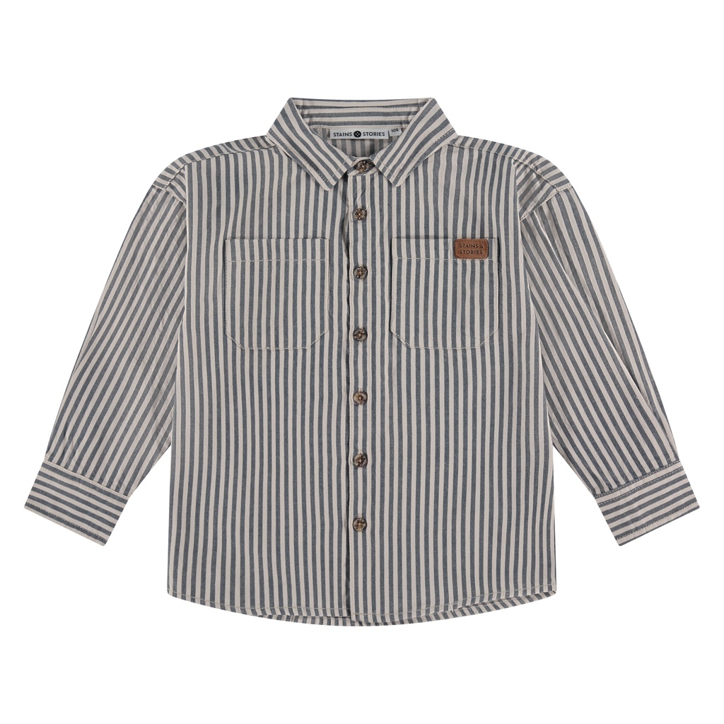 Stains & Stories - boys shirt - night - SSA25107503-SSA-00048