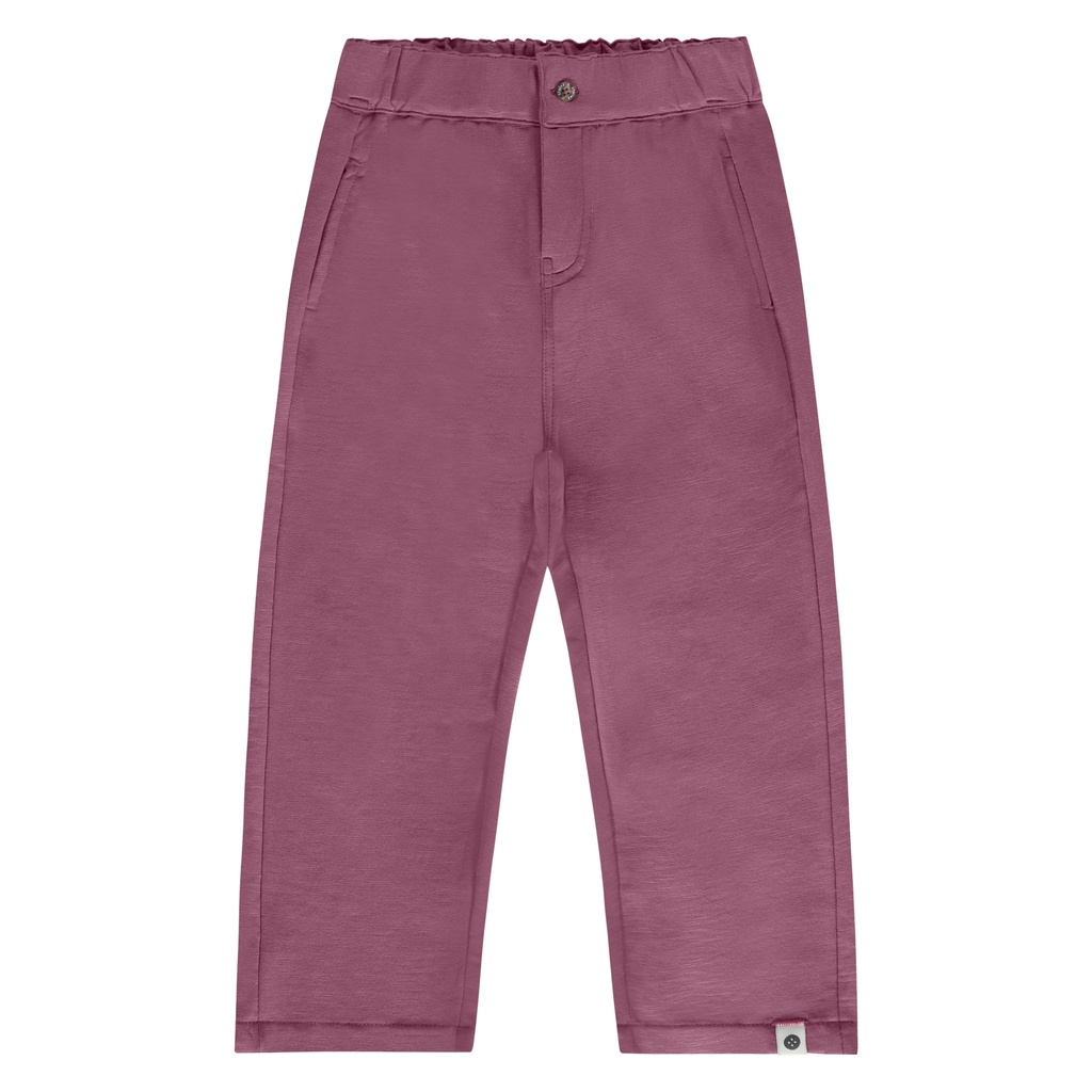 Stains & Stories - girls sweatpants - burgundy - SSA25108210-SSA-00053